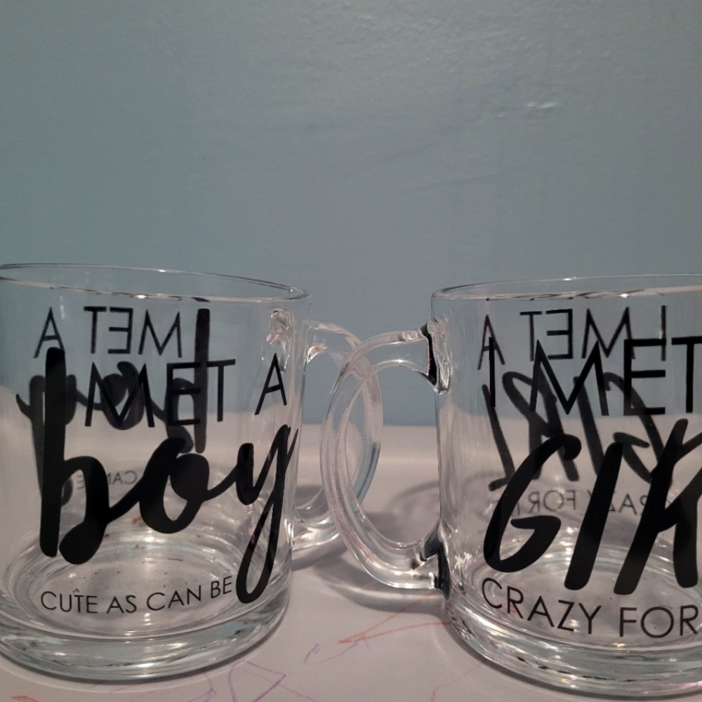 Engagement mug set 💘